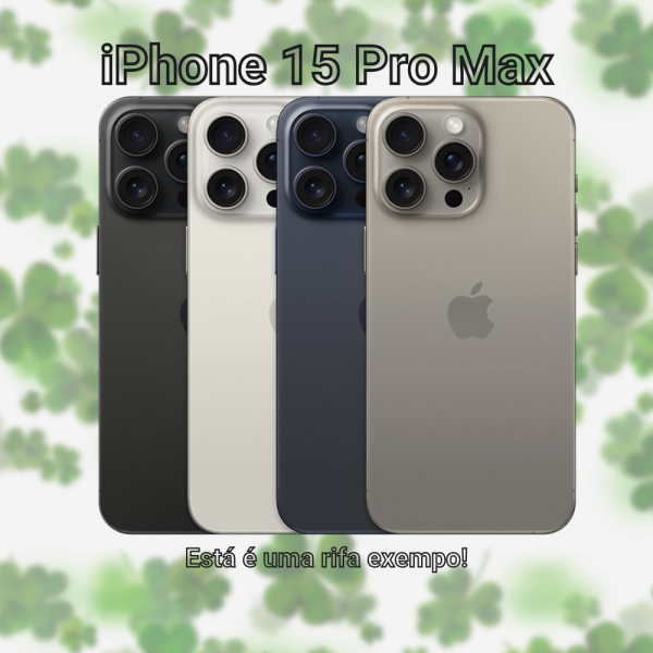 iPhone 15 Pro Max - Exemplo